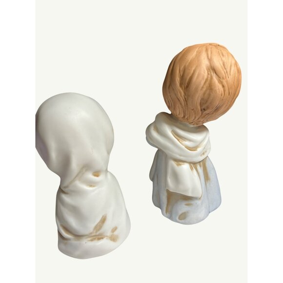 Homco Vintage 3 Piece Porcelain Child Nativity Christmas Figurines #5258 - Picture 11 of 15